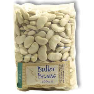  dried  packeted  butter  bean