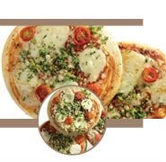 Pizza with cheese, 22 cm