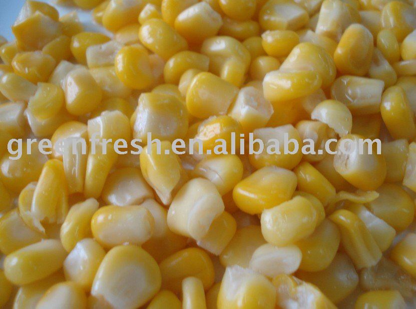 canned sweet corn