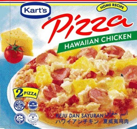Kart S Pizza Hawaiian Chicken Products Malaysia Kart S Pizza Hawaiian Chicken Supplier