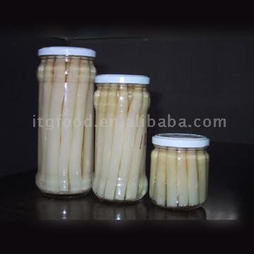 Canned Asparagus Peeled White canned food