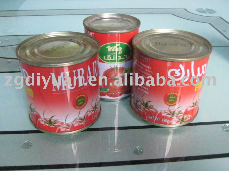 canned tomato paste