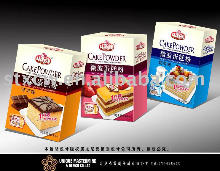Microwave Baking Ingredients