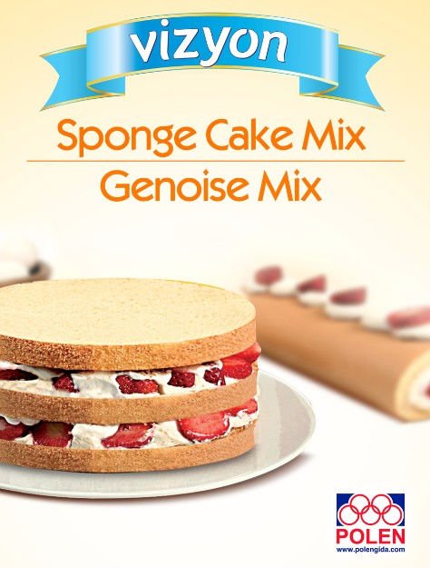 New Cakes Present Box Vanilla Sponge Cake with Strawberry...