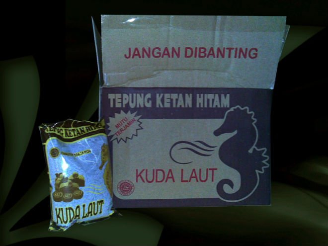 Black Rice  Flour  Brand  Kuda Laut 