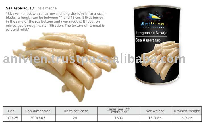 Canned Sea Asparagus