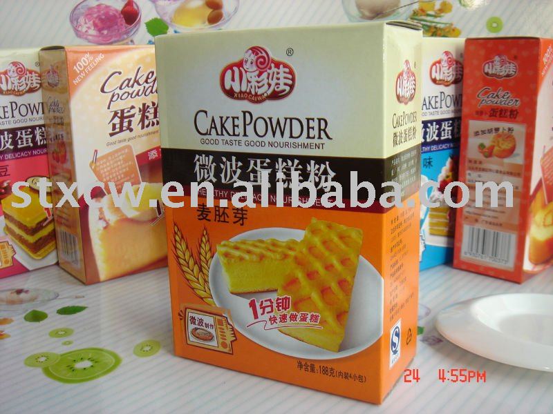 Microwave Cake Mix Wheat Germ
