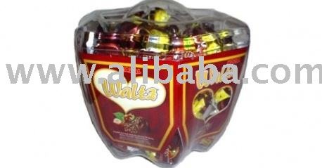 50 WALTZ Hazelnut Flavoured Cocoa Cream Filled Milky Compound Chocolate with Rice Crispy 750 g 750 g