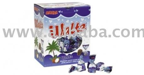 134 Chocolates Waltz Coconut Flavoured Cream Filled Milky Cocolin With Rice Crispy 2 Kg. 2000 gr. 6