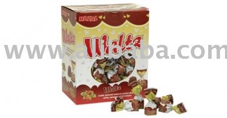 133 Waltz Hazelnut Flavoured Cream Filled Milky Cocolin With Rice Crispy 2 Kg. 2000 gr. 6 pieces