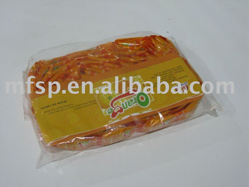 Orange Flavour Milk Candy/Soft Candy/Fruity Candy/Toffee