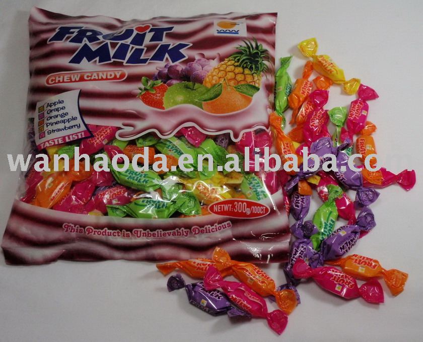 Fruit chew candy