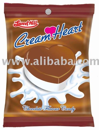Cream Heart Confectionery