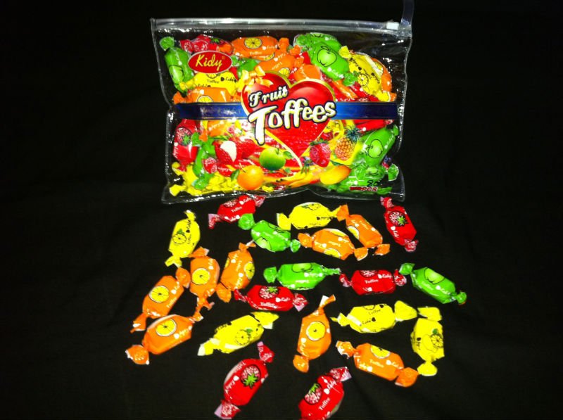 Fruit Toffee Zipper Bag