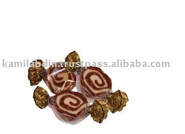 Whirl Toffee (2 collered toffee)