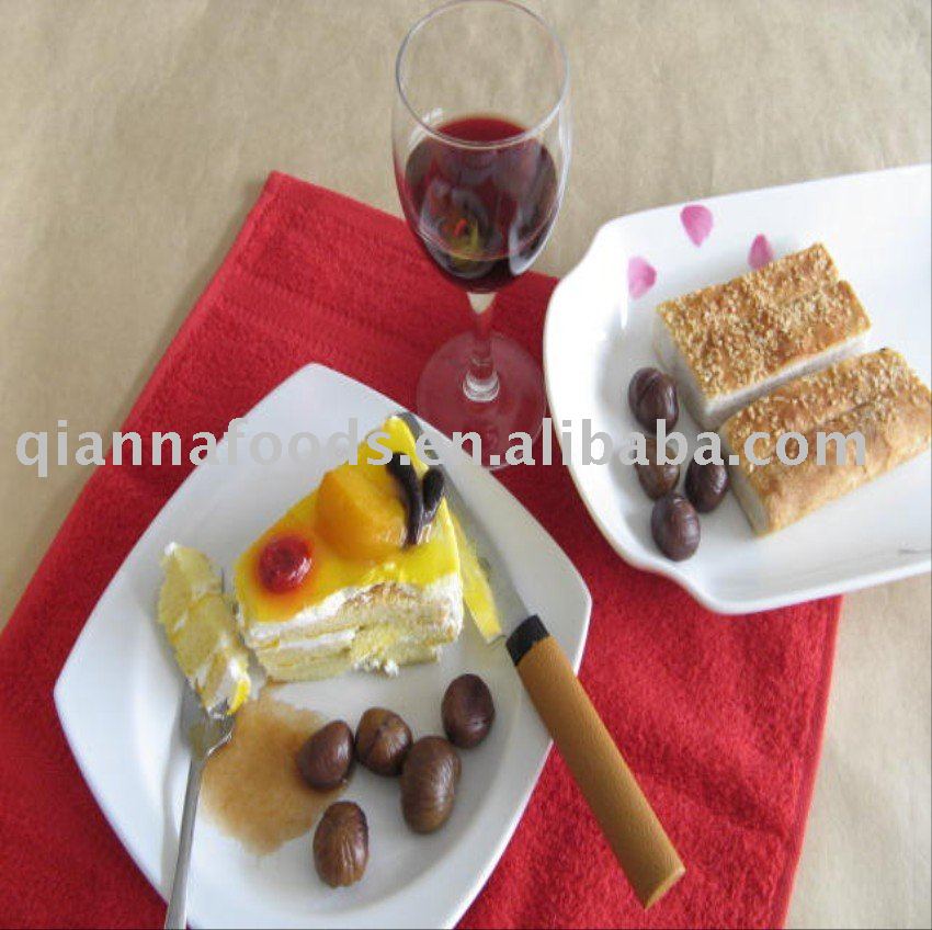 Organic  roasted   chestnut  kernel(snack)