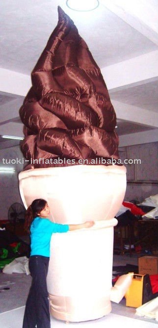 inflatable ice cream model for advertisement