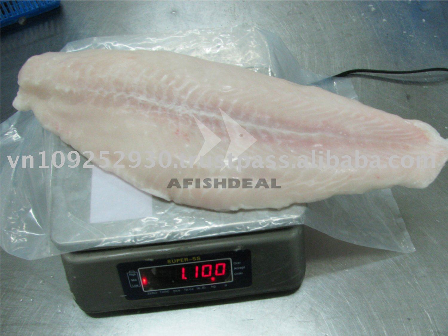 Frozen Pangasius Basa Catfish Swai Fish - Well Trimmed Fillet