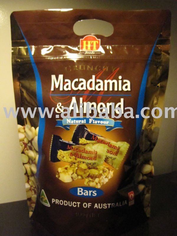 Crunchy Macadamia & Almond Bars - 400 grams "Gift Pack"