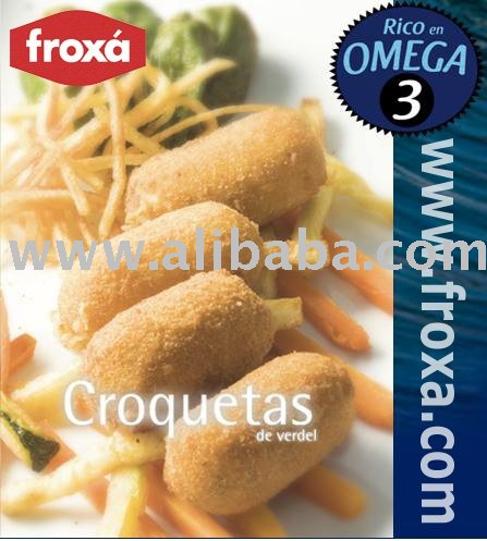 Blue fish croquettes