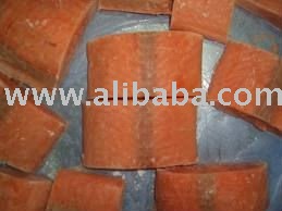 frozen chum(pink) salmon portions