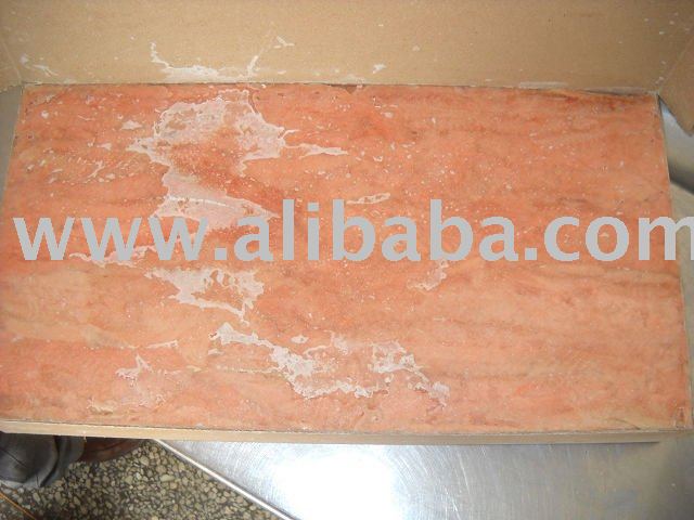 Salmon block fillet