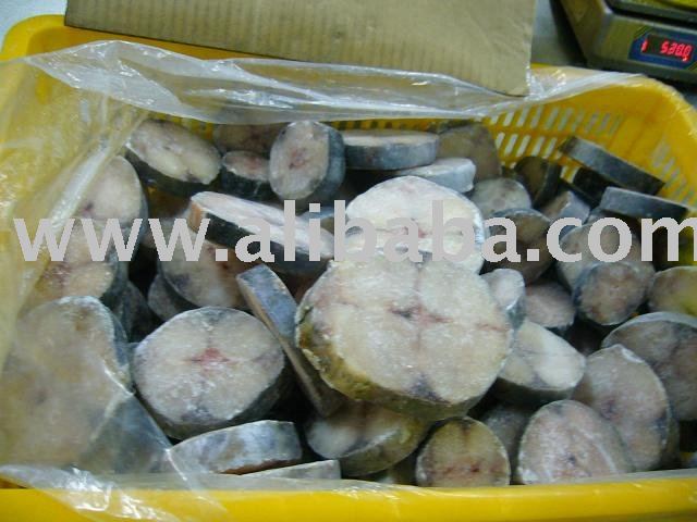 KING FISH STEAK SKIN ON, IQF