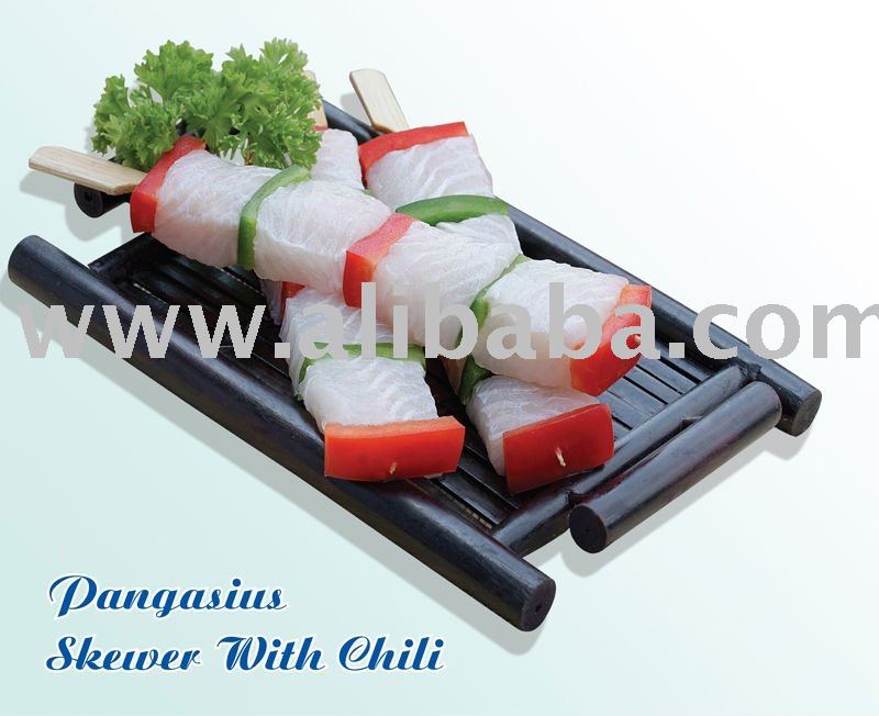 PANGASIUS SKEWER WITH CHILI