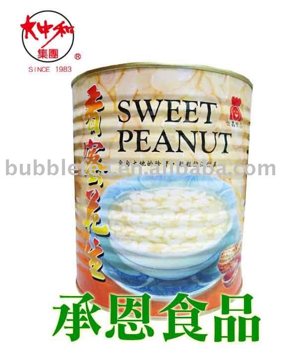 0117 Sweet Peanut Can for Bubble Tea or Taiwan Shaved Ice