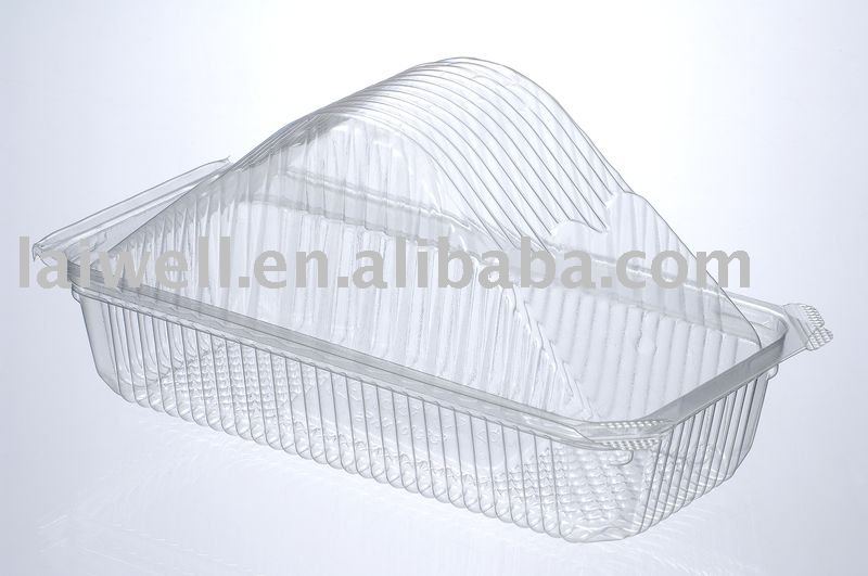 hinged food box for sandwich