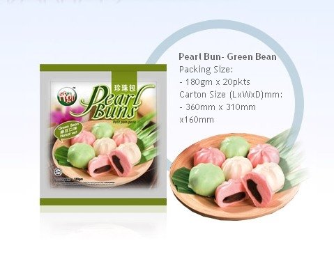 Pearl Bun- Green Bean