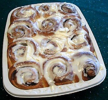 Iced Cinnamon Rolls