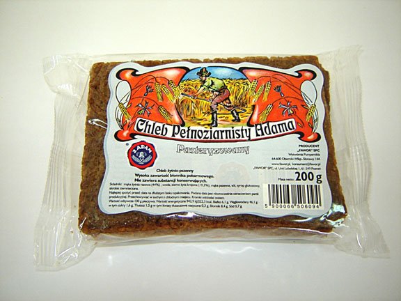 Adam's Whole Rye Breads With Sliced Seeds
