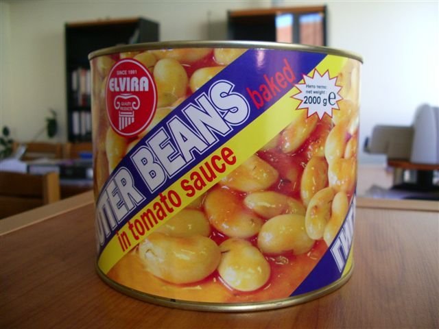  BUTTER   BEANS  BAKED IN TOMATO SAUCE