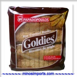 Rusks, Goldies Toast whole  grain      Bread 