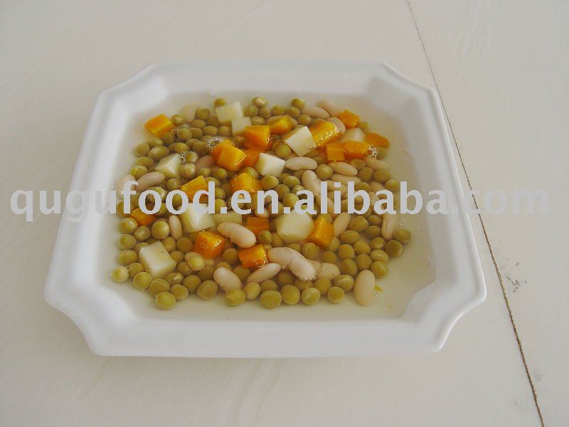 canned peas carrot/canned food