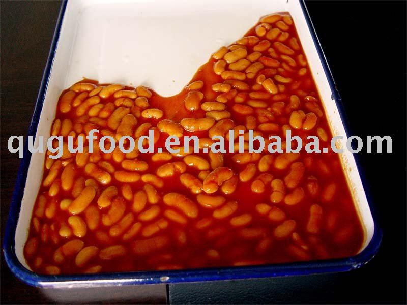 canned white kidney beans in tomato sauce