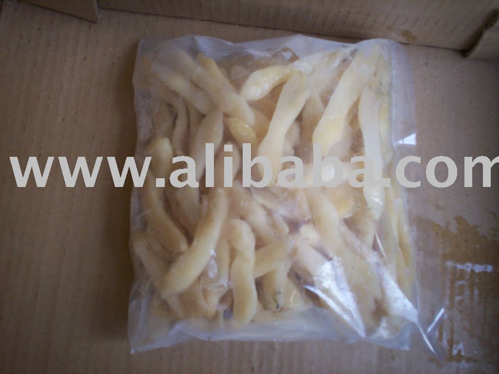Frozen Razor Clam Meat Gutted