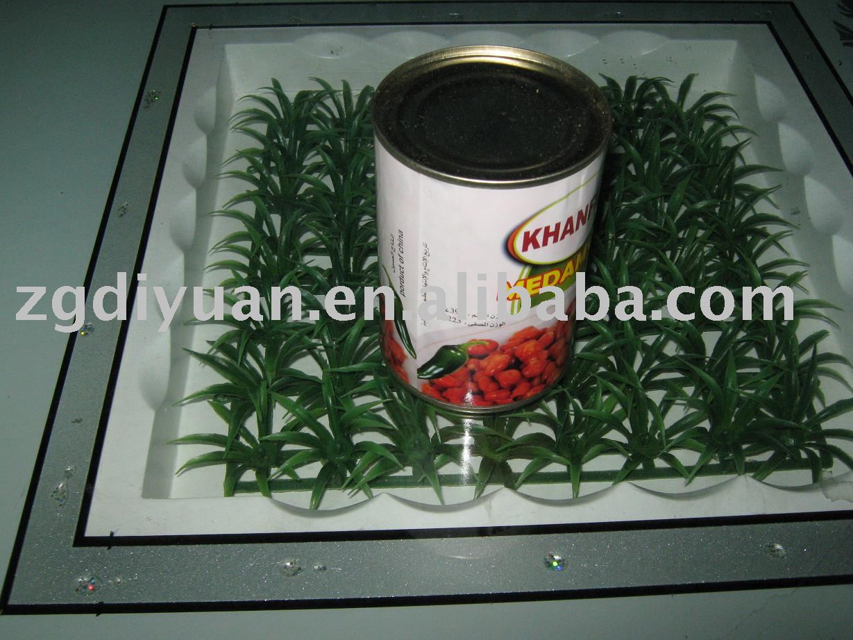 canned broad beans with chilli