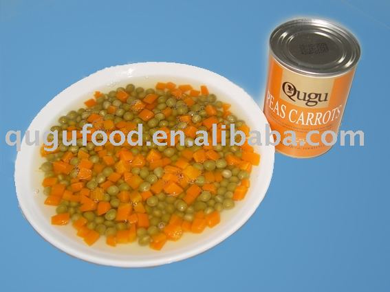  canned   peas  with  carrots 