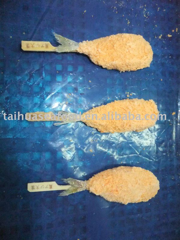 pre fried breaded mackerel