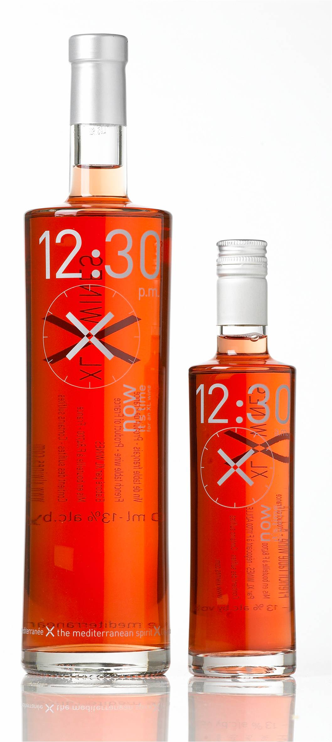 Private label  bottle  of  wine 