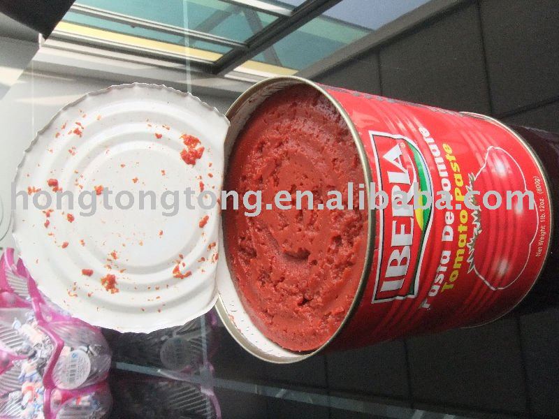 canned  tomato   paste   140g  brix25-27% with ISO20002 certification