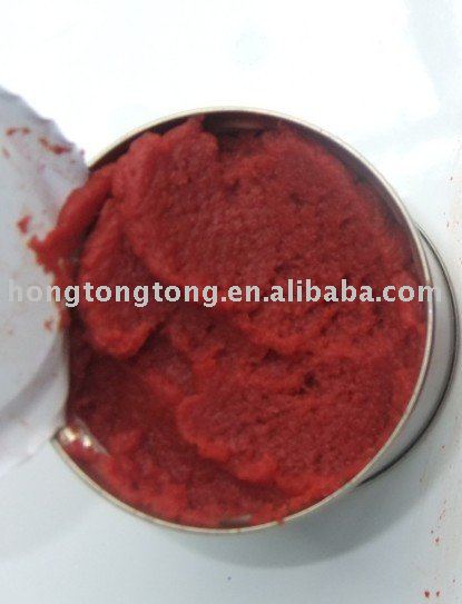 canned tomato paste 70G brix:28-30% dry like  GINO 