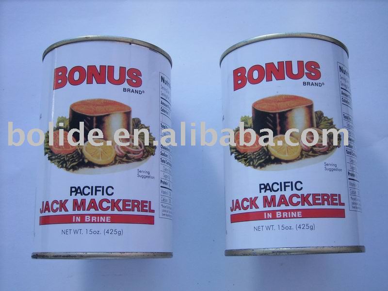canned  mackerel  in  brine   425g 