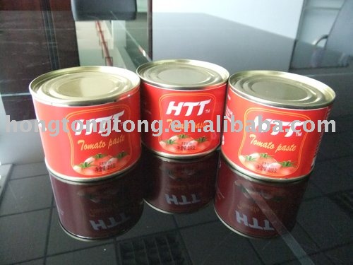 canned tomato paste 425g brix18-20%