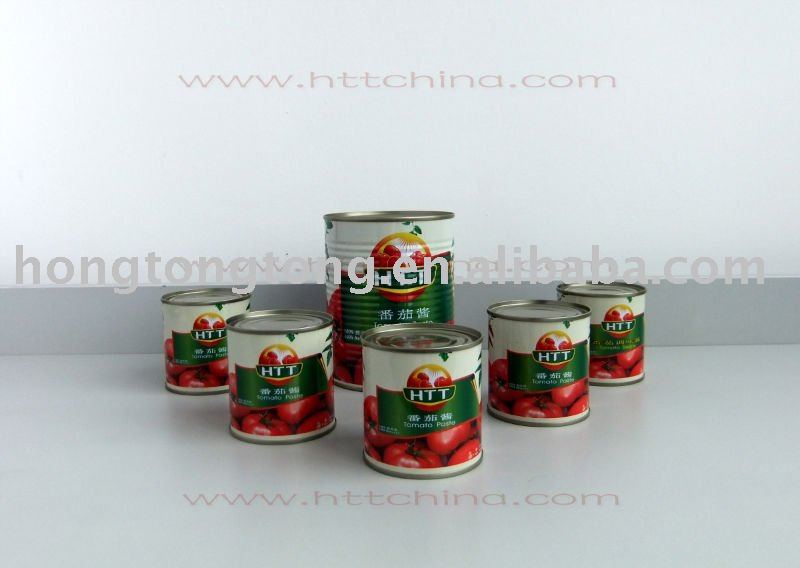 canned tomato paste 425G brix:18-20% 28-30% 22-24%