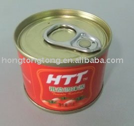easy open canned tomato paste 70G-4500G