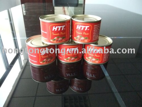canned tomato paste 850g brix18-20% with FDA certificate