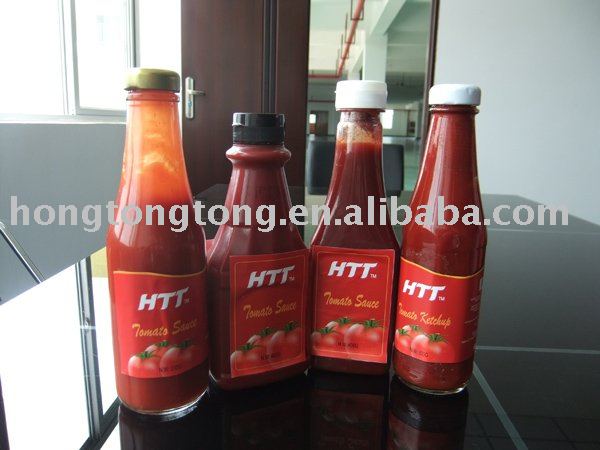  glass   jar  tomato ketchup or  paste 